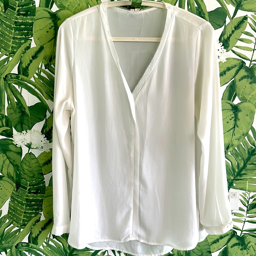 Flowy white blouse